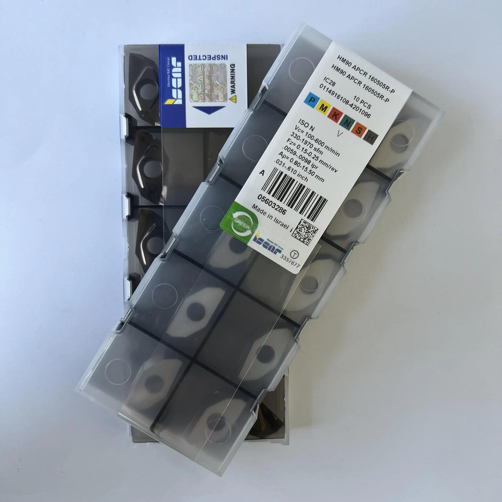 

ISCAR / HM90APCR160505R-P IC28 /Industrial indexable carbide inserts 10 Pcs
