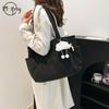 Corduroy Shoulder Bags Women Casual Handbag Light Retro Large Capacity Shoulder Strap Commuter Handbags 2026 Autumn and Winter