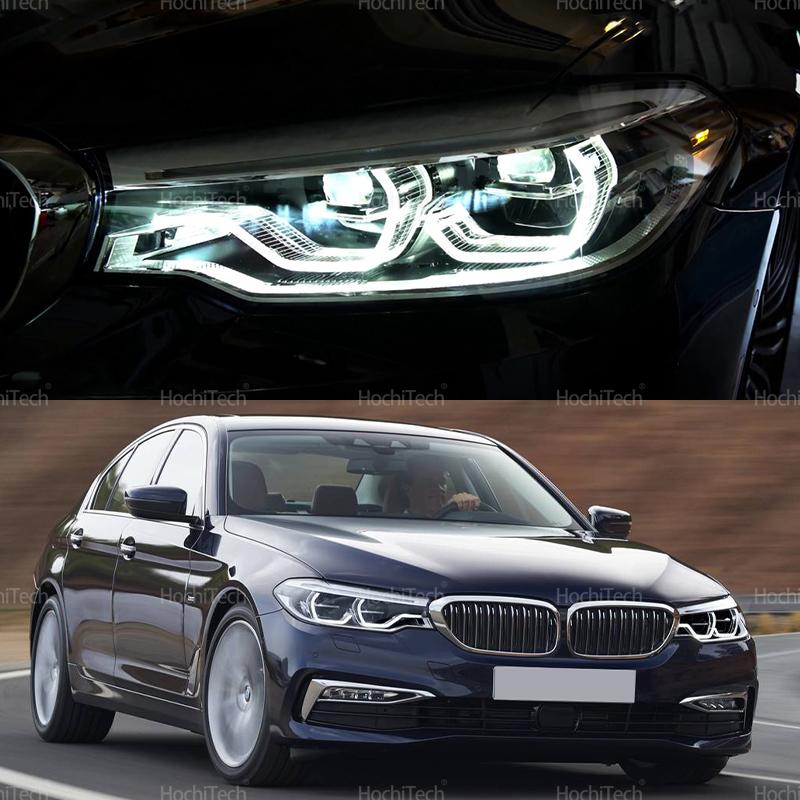 Weiße DRL LED-Module für BMW 5er G30 G31 M5 F90 Vor-LCI 2017-2020 Vorschaltgerät 63117214940 63117214939 Adaptives LED-Scheinwerfer