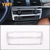 For BMW X5 X6 E70 E71 2008-2013 ABS Plastic Car Styling Gear Shift Central Control Panel Air Vent Outlet Cover Interior
