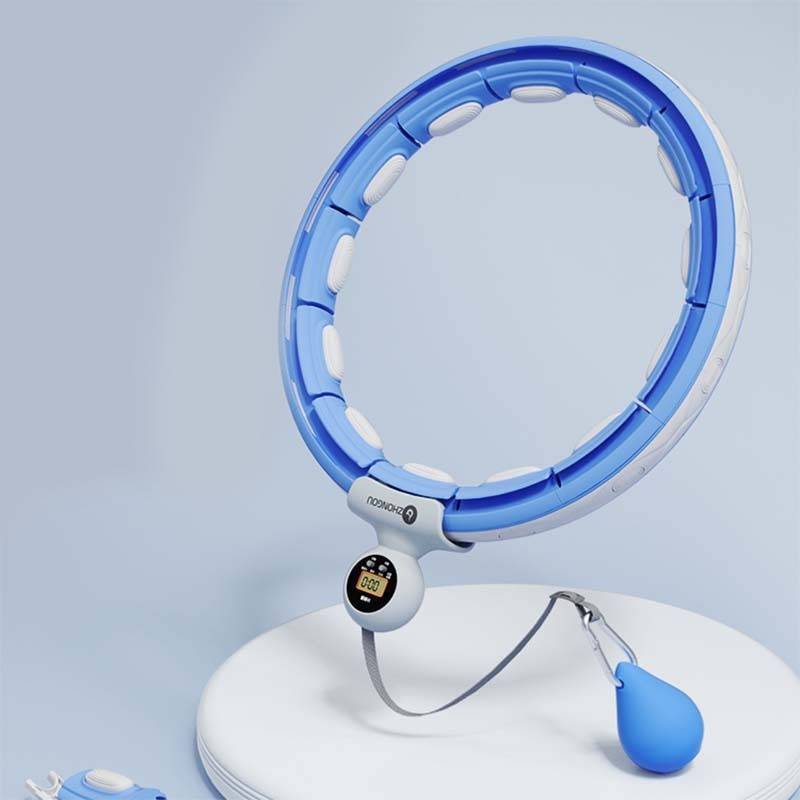 Material Smart Massage Lazy Hula Hoop With Digital Counter For Fitness And Body Shaping