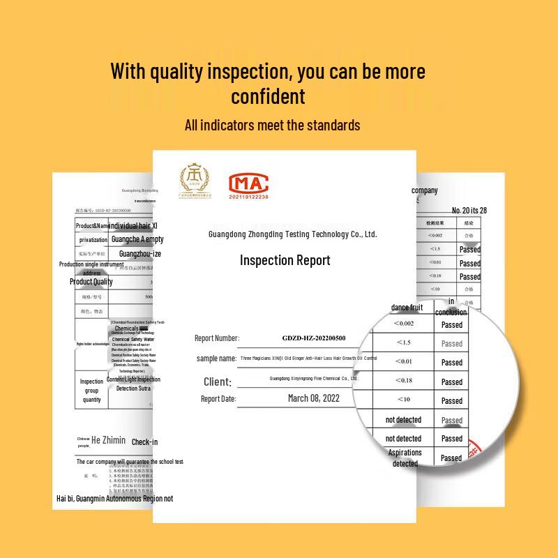 Three Magicians Anti-Hair Loss Ginger Shampoo