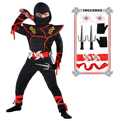 Anime Charakter Cosplay Ninja Kostüm Junge Halloween Kinderkostüm Junge Ninja Muskelkostüm Mit Ninja Schaum Zubehör Bestes Kindergeschenk