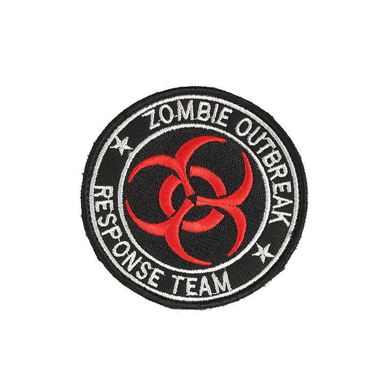 "Morale Umbrella PVC 3D Military Tactical Velcro Patch with Embroidery"