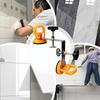 Seam Setter 90 Degree Installation Tool for Glass Ergonomic Right Angle Seam Guide Setter Tool for Ceramic Granite Stone