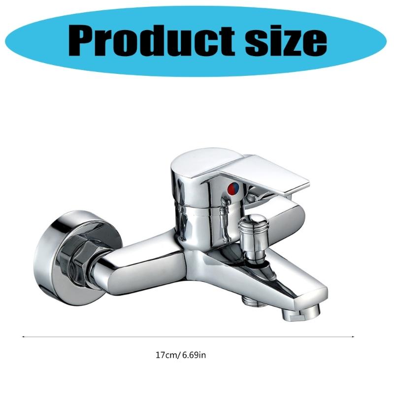 Modern Bath Mixing Valves Accuracy Temperature Control Complete with Mounting Hardware Set for Modern Bathrooms