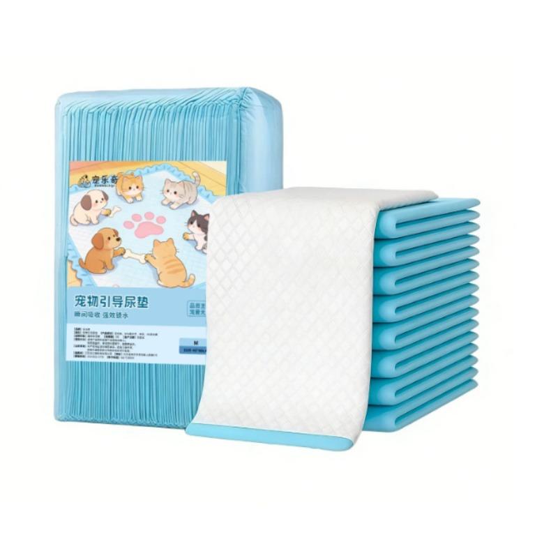 

Thickened Absorbent Pet Training Pads Waterproof Leak-Proof Disposable Urine Mats Dog Cat Potty Toilet Training Diaper Pads Pet Supplies 50 pieces