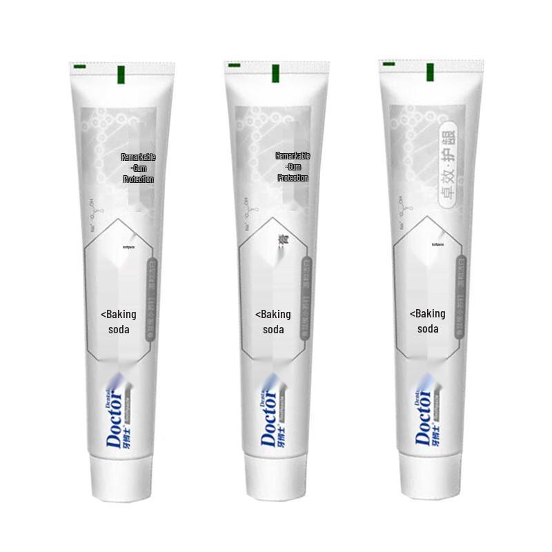 Dr. Toothpaste Baking Soda Triple Pack