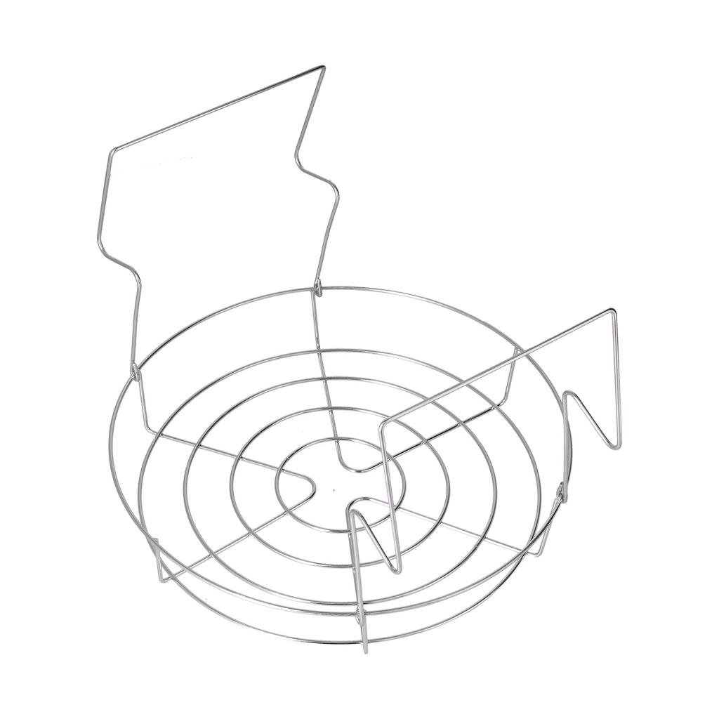 Stainless Steel Canning Rack Anti Rust Anti Scalding Foldable Contoured Steel Handles Rack