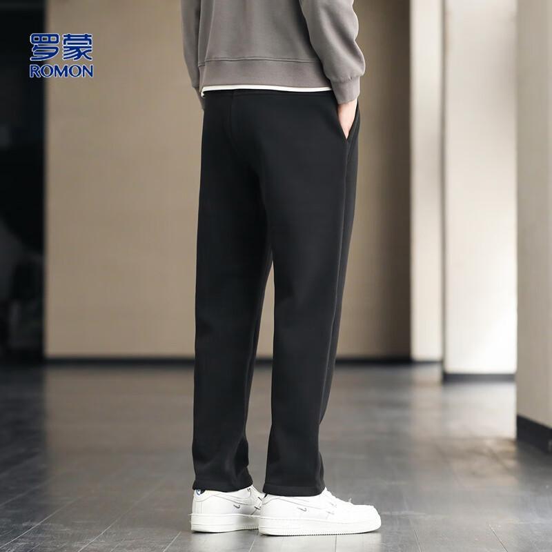 Romon Men's Fleece-Lined Casual Pants