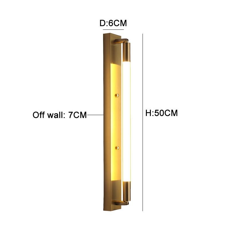 Modern Minimalist Cylindrical Wall Lamp, Bedroom Bedside Wall Lamp