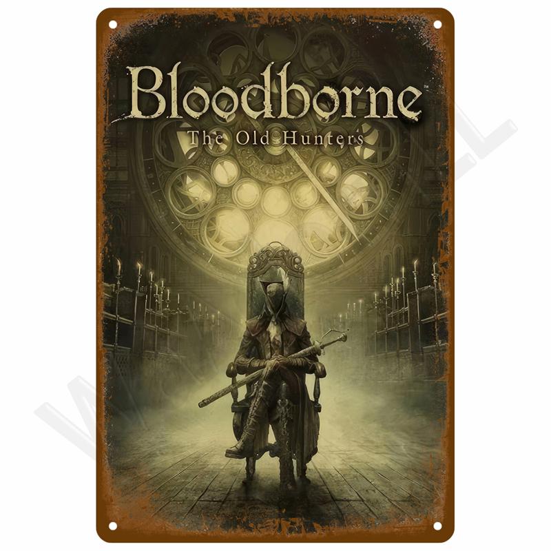 Retro Metal Sign Wall Art Mural Aesthetic Room Home Decor Items Poster Vintage Metal Plate Garage Decoration Tin Sign Plates Bar