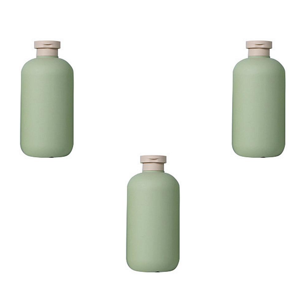 

3pcs Convenient Shower Gel Lotion Bottles Multipurpose Lotion Sub Containers зелёный