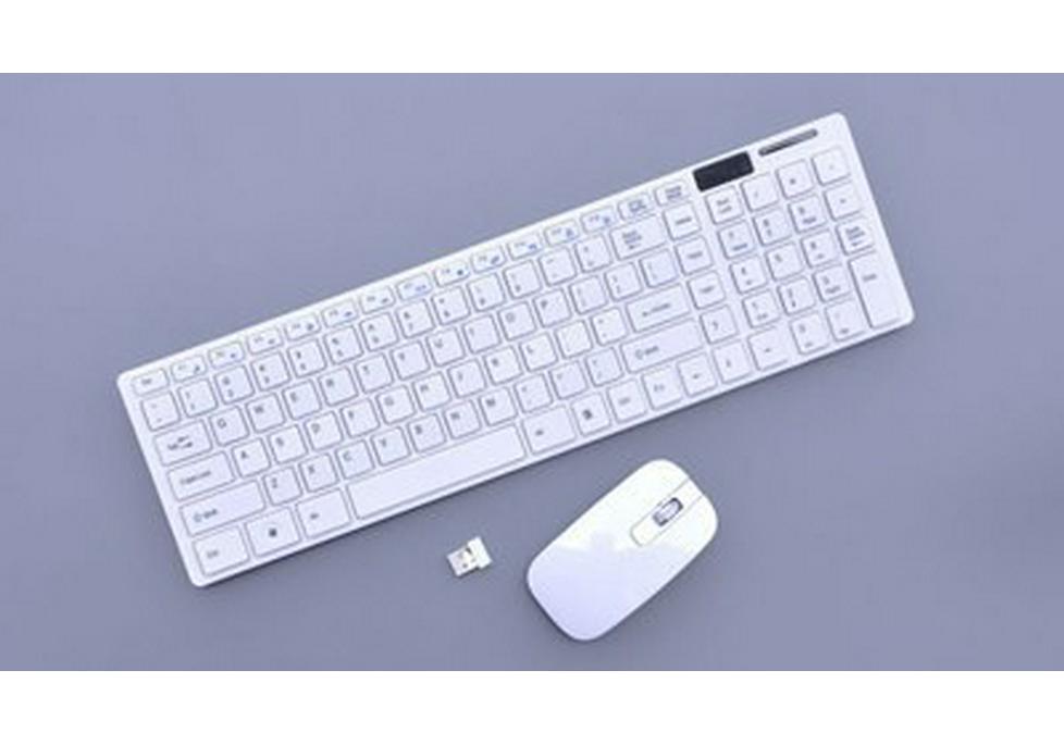 Wireless Silent Keyboard & Mouse Combo for Desktop & Laptop