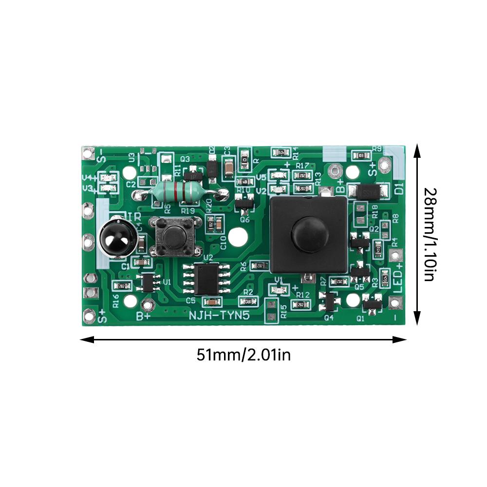 3.7V Boost 24V31V Solar Lamp String Circuit Board Solar String Light Control Board PCBA Line Controller