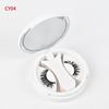Magnetic Reusable Eyelashes in Glue-Free Portable Case for Beginners