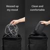 Kingsons Men Women Electronics Tech Pouch Digital Accessories For Passport Travel Business 420D Nylon Waterproof Minimalist