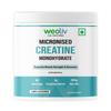 Weoliv Mikronisiertes Kreatin-Monohydrat Pulver 250g (83 Portionen) | Ungeschmacksstoff Reines Kreatin | Pre- & Post-Workout-Supplement für Muskelaufbau, Str