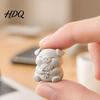 Soft Shape Pig Decoration 3D Printed Cute Figurine Small Holding Flower Bouquet