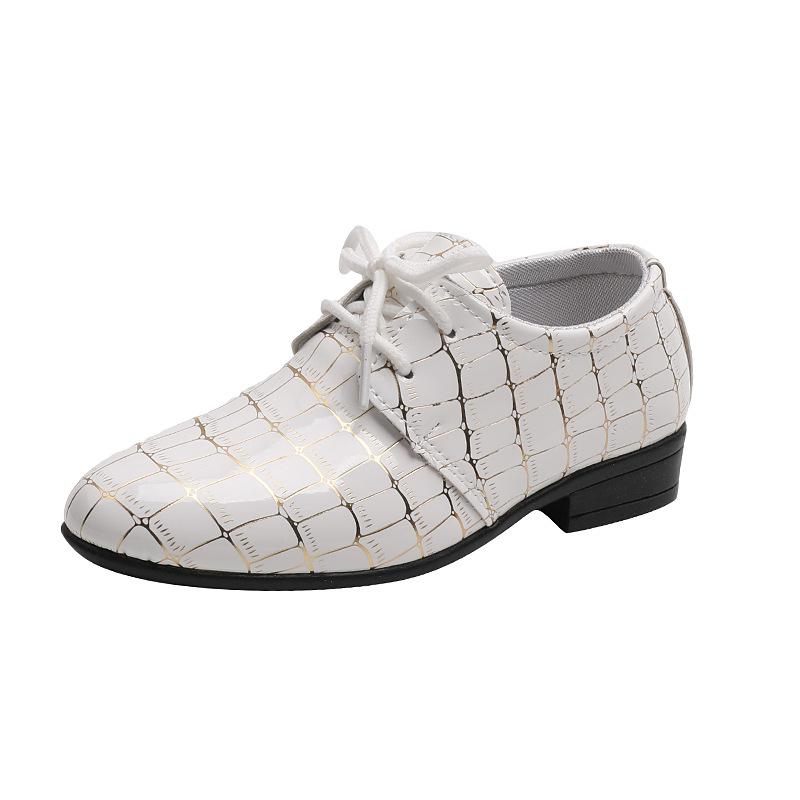 Boys Shoes Kids Flats Causal Children's Wedding Shoes Toddlers Black Fashion Student School Performance