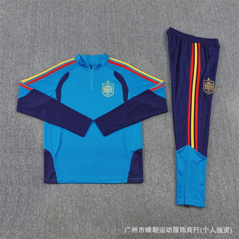 Men Women Long Sleeve Football Training Suit Winter Soccer Warm-Up Kit Performance Sportswear