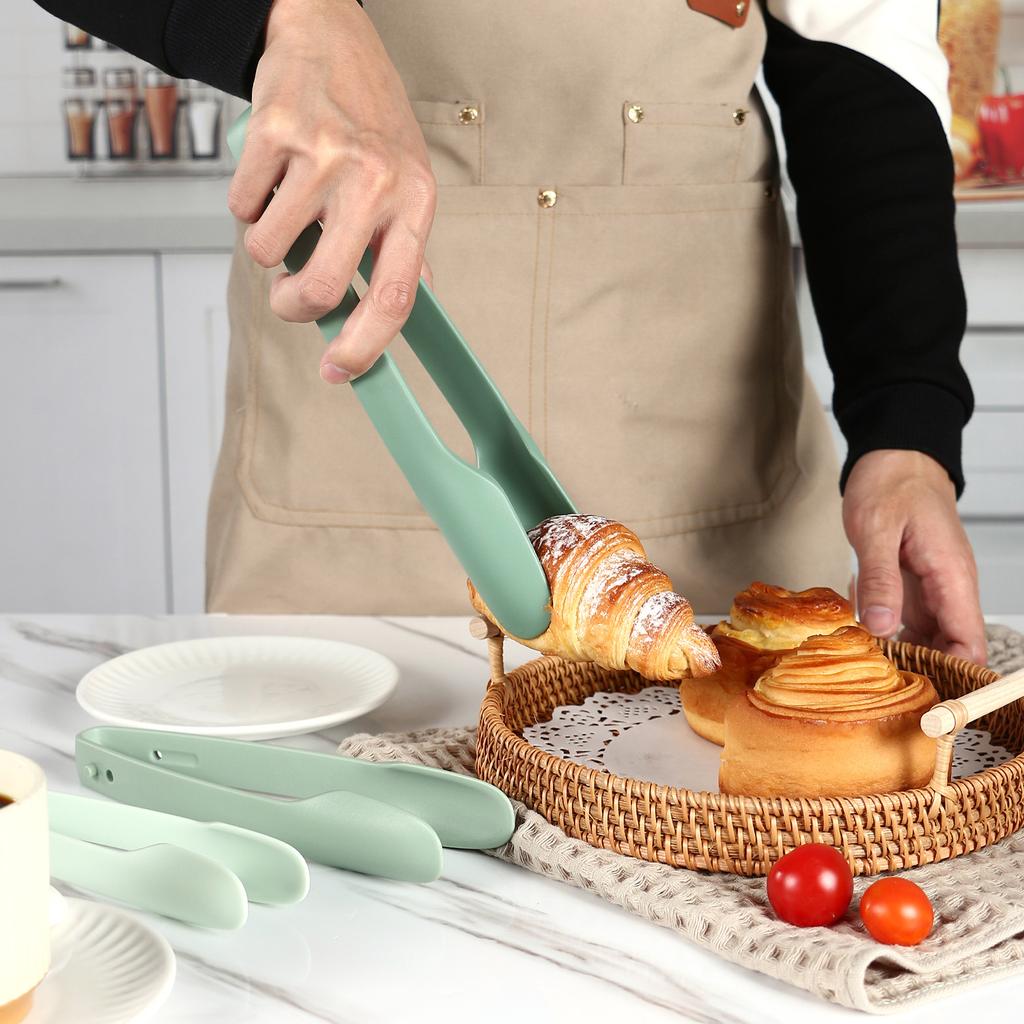 3Pcs/set Kitchen plastic food clip food tongs barbecue steak barbecue clip baking bread clip buffet clip
