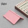 Suport pentru cărți Mahjong de masă, Suport glisant sub covoraș, Suport pliabil, Afișaj unghiular imprimat 3D, Depozitare americană
