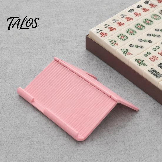 Suport pentru cărți Mahjong de masă, Suport glisant sub covoraș, Suport pliabil, Afișaj unghiular imprimat 3D, Depozitare americană