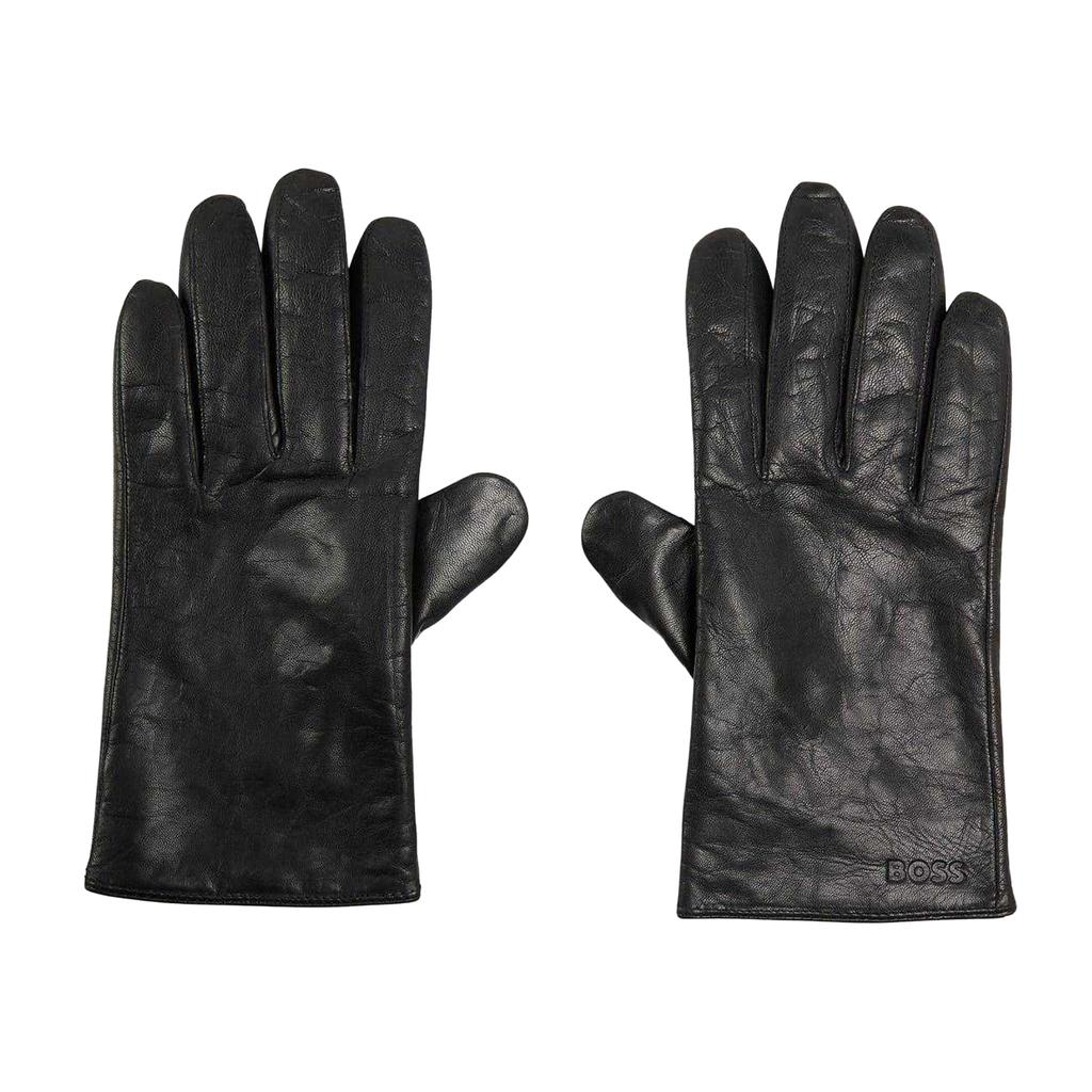 Boss Mens Gioli Lightweight Leather Everyday Gloves