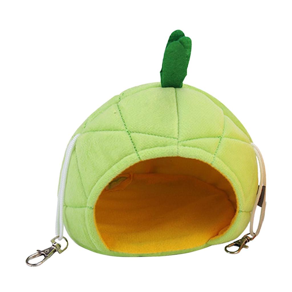 Hamsterbett, Versteck für Kleintiere, süßes Hamster-Hängehaus, warmes Meerschweinchenbett für den Schlaf von Eichhörnchen, Mäusen, Chinchillas und Igeln