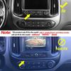 Wood Grain Dash Panel Navigation Decor Cover Trim Bezel for Chevy Colorado 2014+