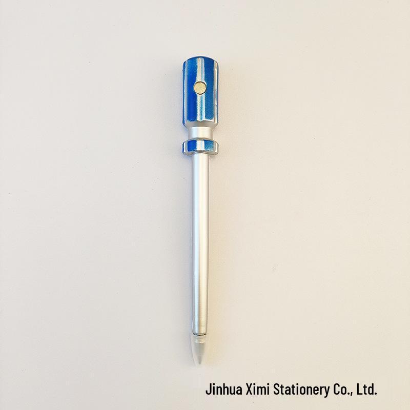 Kreativer schwarzer Gelstift - Magnetischer Kugelschreiber in Werkzeugform für Studenten - Geschenk