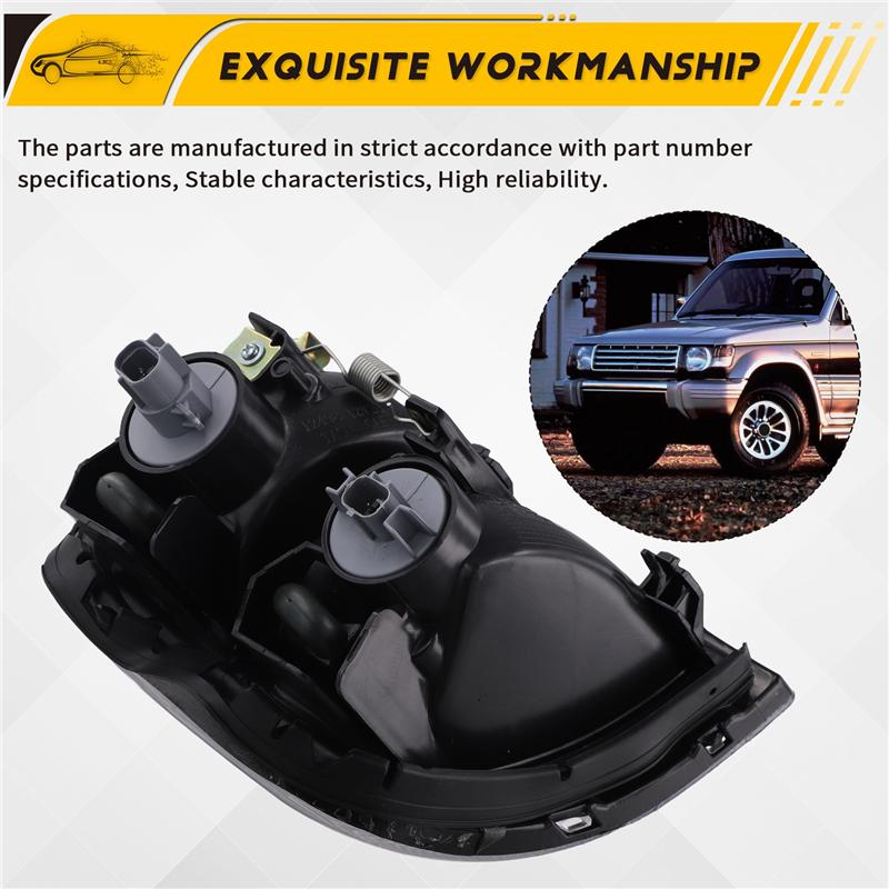 Передний указатель поворота для Mitsubishi Pajero Montero Shogun 2 MK2 1990-2004 V20 V33 V40 As Shown Left