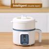 Panela de Arroz Elétrica 1.7L Camada Única Dupla 220V Multicooker Antiaderente Inteligente Mecânica Multicooker Panela de Arroz Cozido no Vapor para Casa