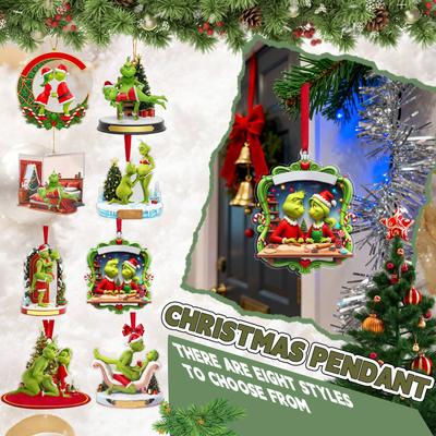 Weihnachtsbaum Hängedekoration Sportwagen Dekoration Flache Dekoration Anhänger