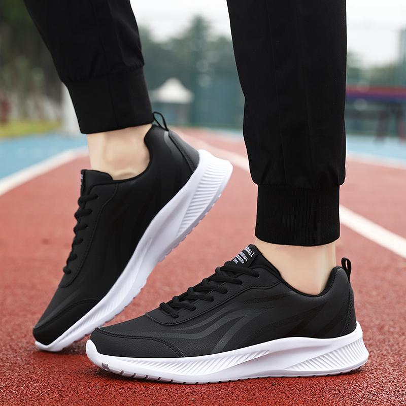 Men's Casual Sneakers Waterproof Mesh Men Shoes Light Comfortable Breathable Running Shoes New Large Size Casual Sports Shoes