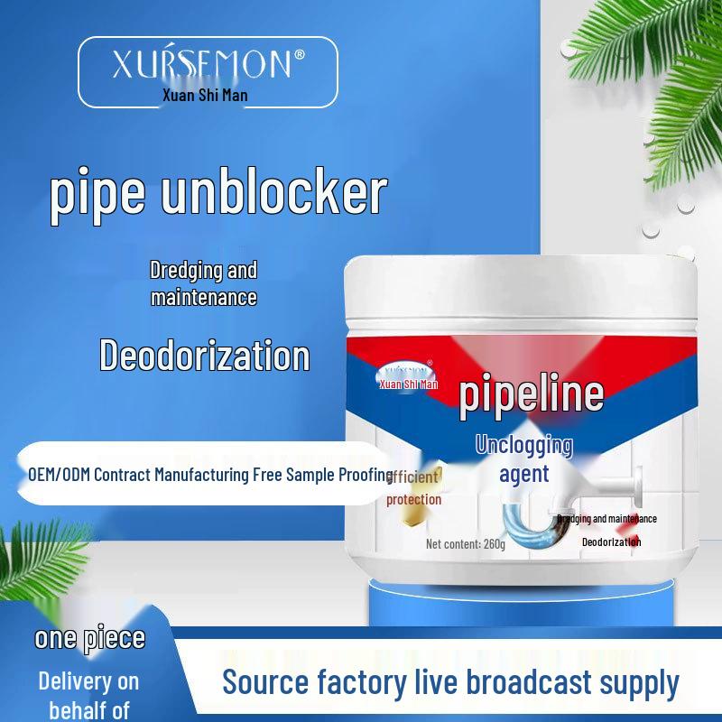 Xuan Shiman Powerful Sewer & Toilet Drain Blockage Dissolver with Deodorizer No