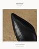 Women's Retro Brown Chelsea Boots: French Pointed Toe, Elastic Slim Fit, Chunky Low Heel, 2026 Autumn/Winter Collection
