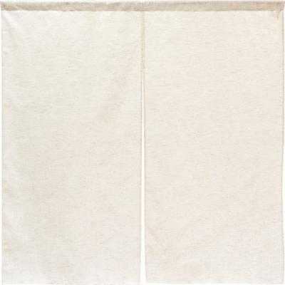 Noren Kobo Noren für Japaner 120 cm Breit x 120 cm Speziell Ausgewähltes Leinenproduktnummer 99993 Vorhang, Leinen, Geschäfte, Natürlich, Einfach, Unifarben, Modern,
