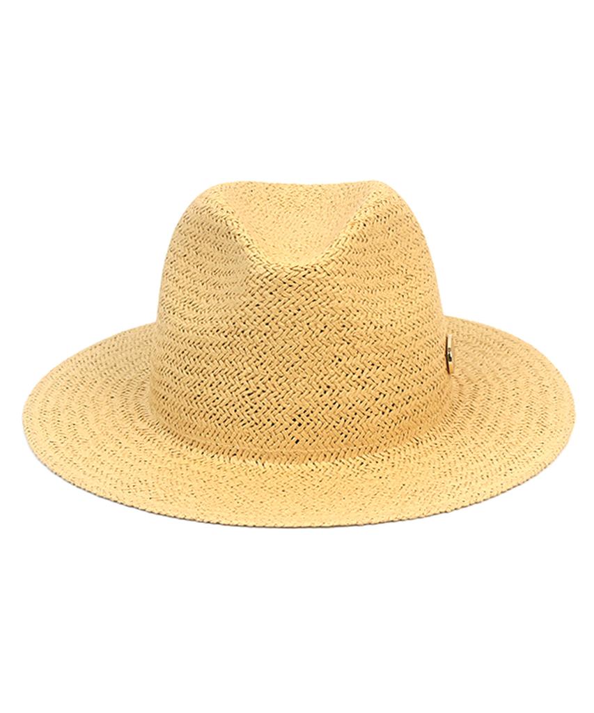 Yunibeosyeolkemiseuteuli Swing Basic Beige Simple Fedora Summer Fedora