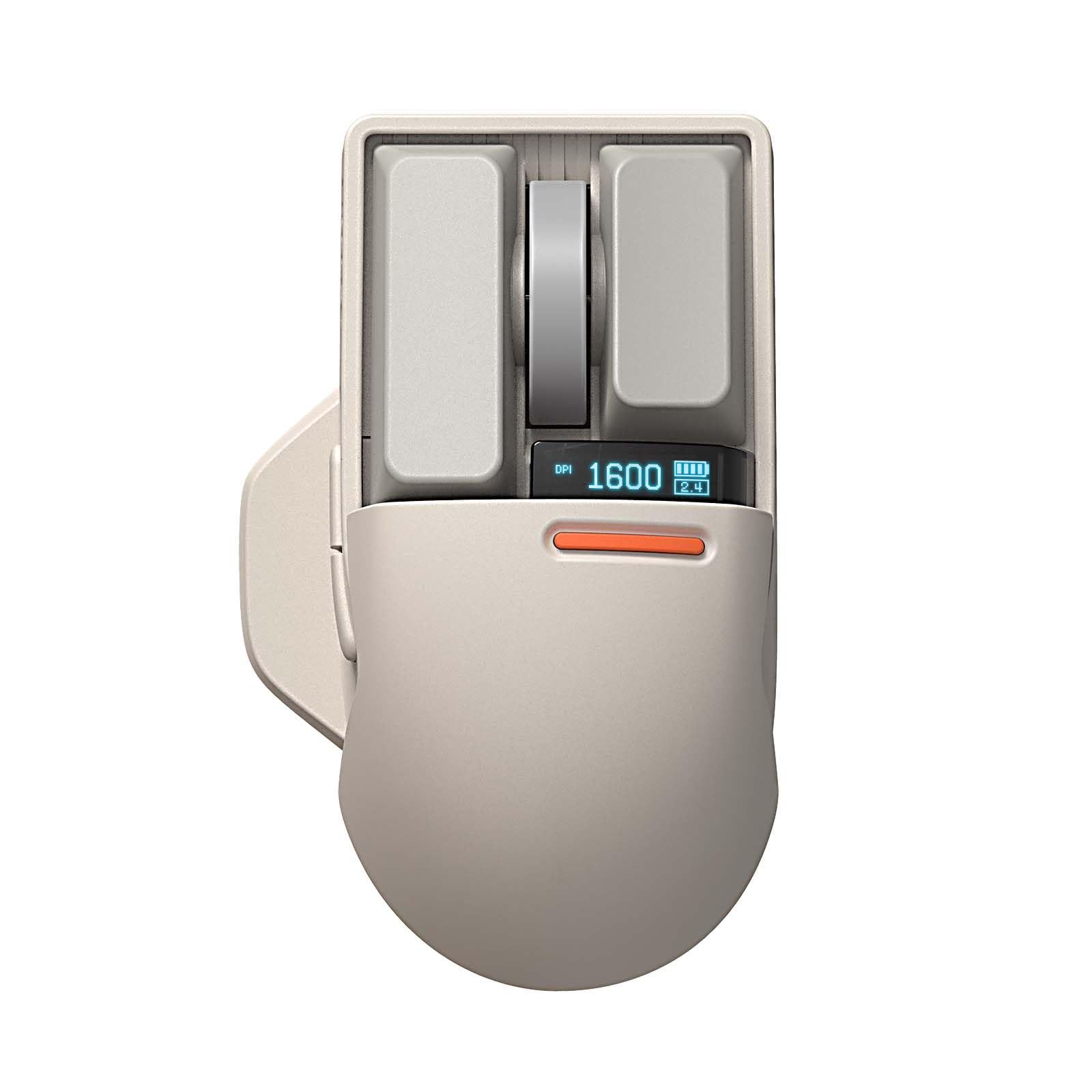 

LOFREE Touch PBT Wireless Mouse Light Rechargeable with USB and Wired 4000 OLED Glass Compatible with and and Certified by Technical Standards and сірий колір