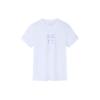 Variety Training Collection Drop Shoulder Sleeve T Shirt Women's Pure White 162337139-3