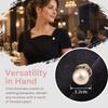 Detachable Cardigan Buckle Adjustable Imitation Pearl Brooch  Clothing Dress Coat Sweater