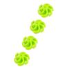4Pcs Archery Bow String Stabilizer Rubber Recurve Compound Bow Bowstring Silencer Shock Dampener