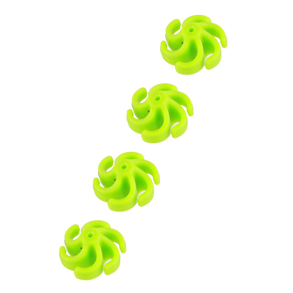 4Pcs Archery Bow String Stabilizer Rubber Recurve Compound Bow Bowstring Silencer Shock Dampener