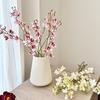 Sztuczny Kwiat Frezji 29.5 Cala Realistyczny Sztuczny Kwiat Storczyka Realistyczny w Dotyku Sztuczne Gałązki Phalaenopsis na Wesele Imprezę Wystrój Domu