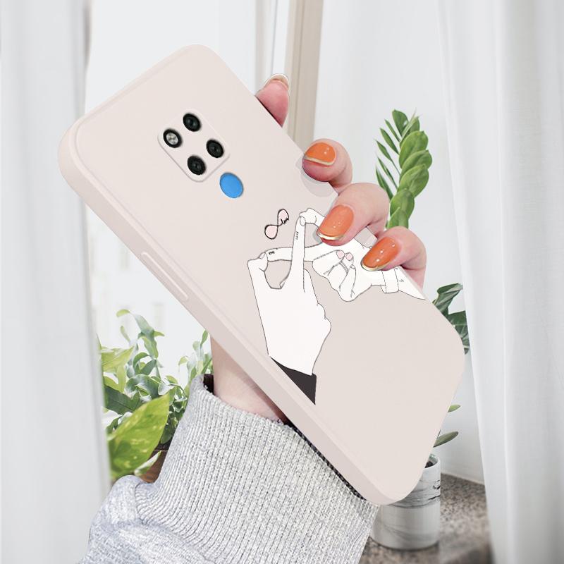 

Чехол для телефона с мультяшным красочным узором, квадратный, жидкий, силикон, TPU, полное покрытие, противоударный, защитный чехол для камеры Huawei Honor Vivo Vivo Y33T белый