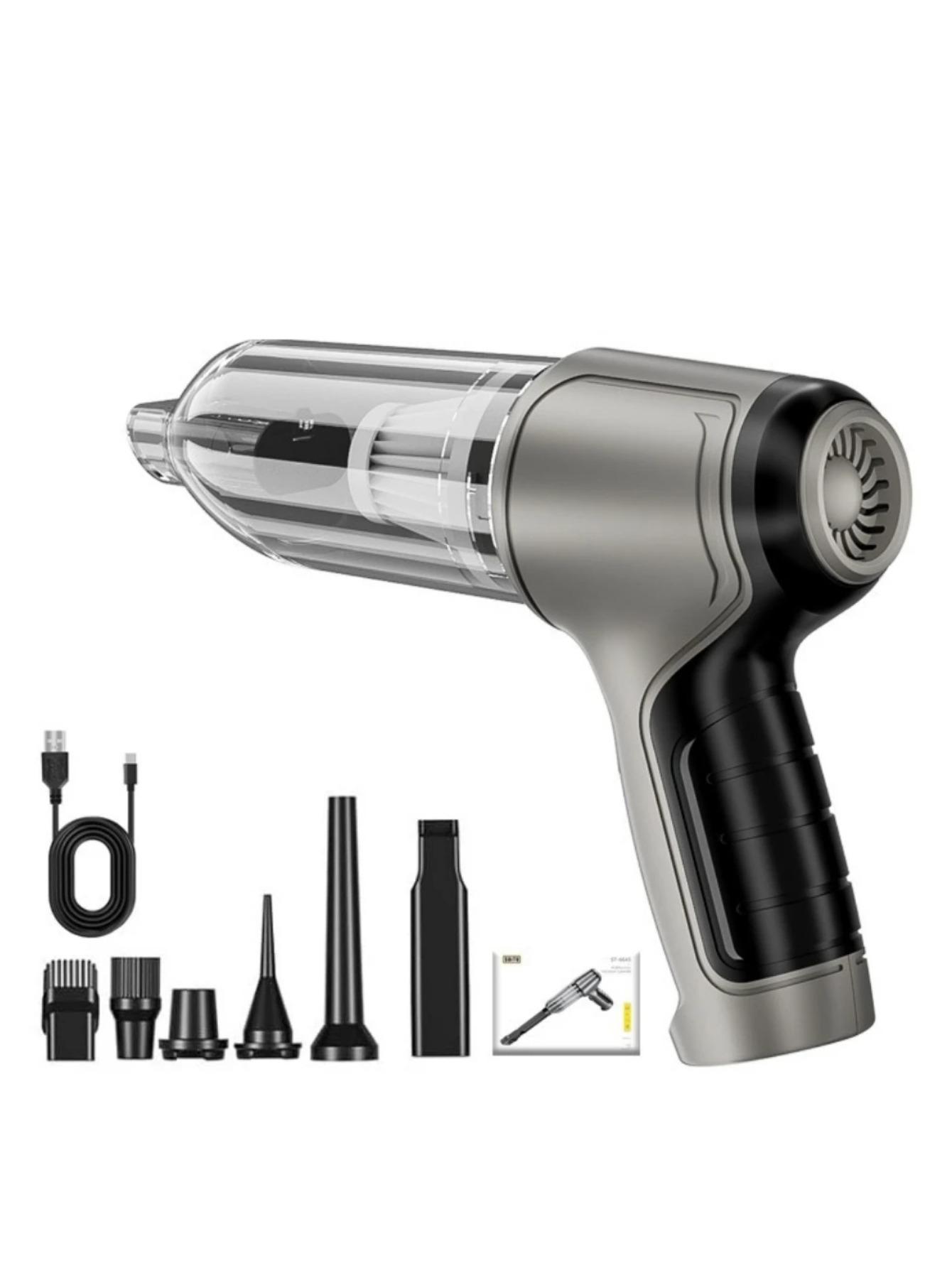 

12000PA 120W бесщеточный автомобильный пылесос USB перезаряжаемый воздушный пылесос для рук сильное всасывание автомобильные аксессуары