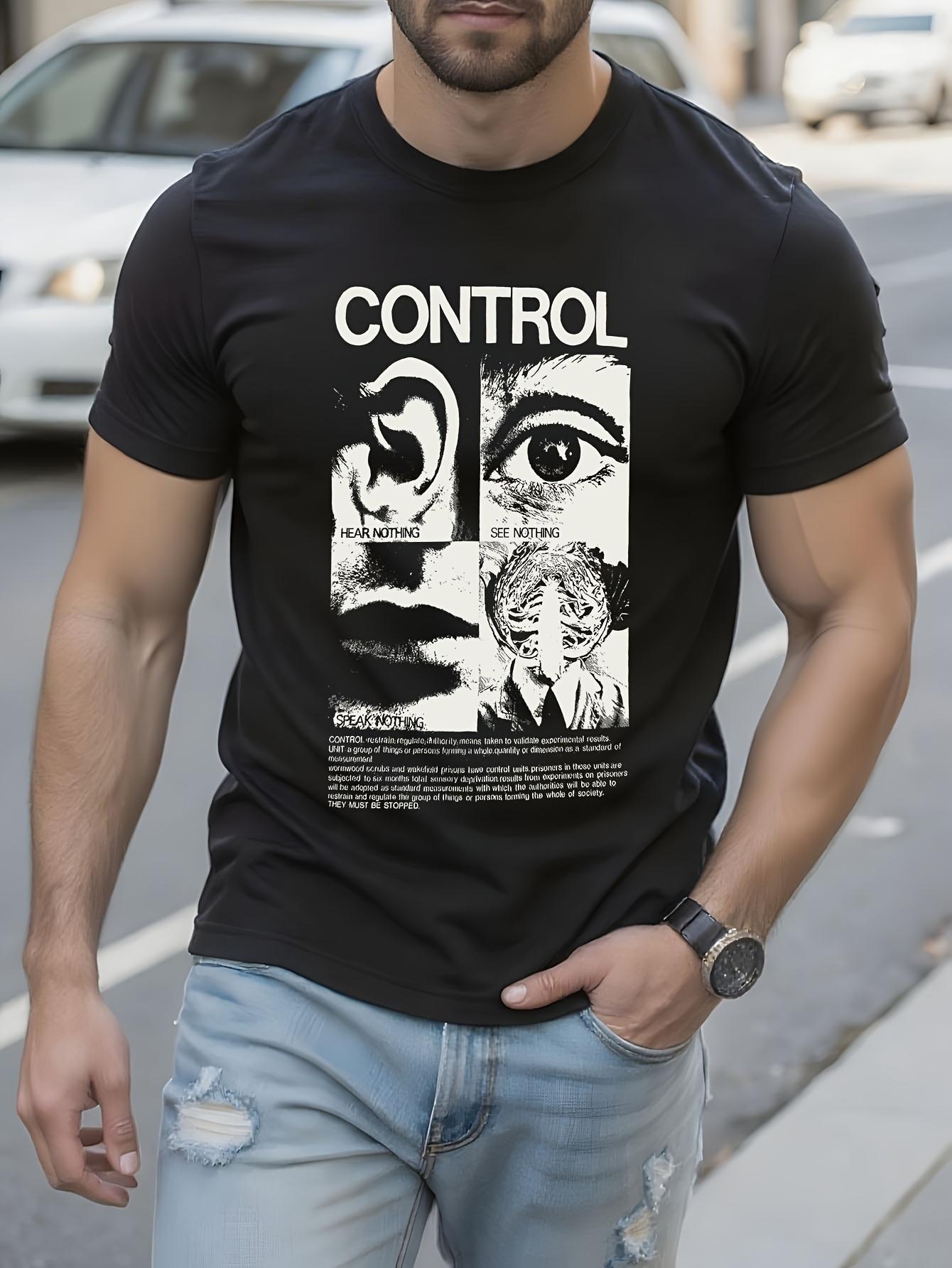 CONTROL PUNK Addicted to Chaos Graphic Tshirt Graphic Tshirt XXXL