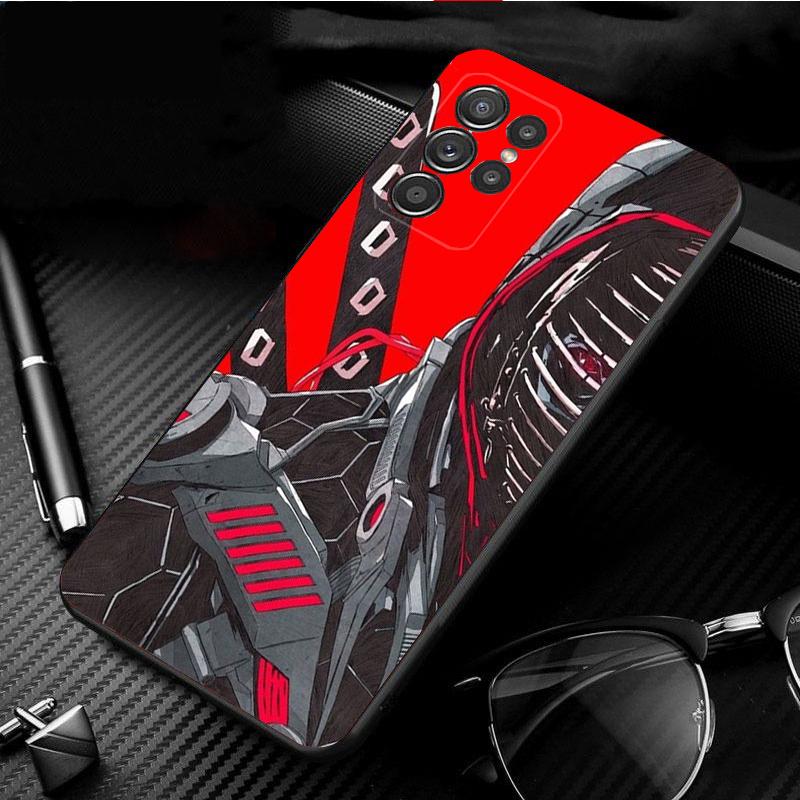 Phone Case for Samsung S26 S25 S24 S23 S22 Ultra S23 S22 S25 Plus S24 FE S26Edge Japanese Samurai Oni Mask